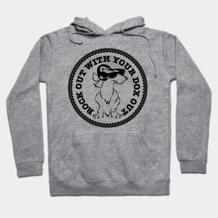 Rock Out With Your Dox Out - Wirehaired Dachshund Hoodie